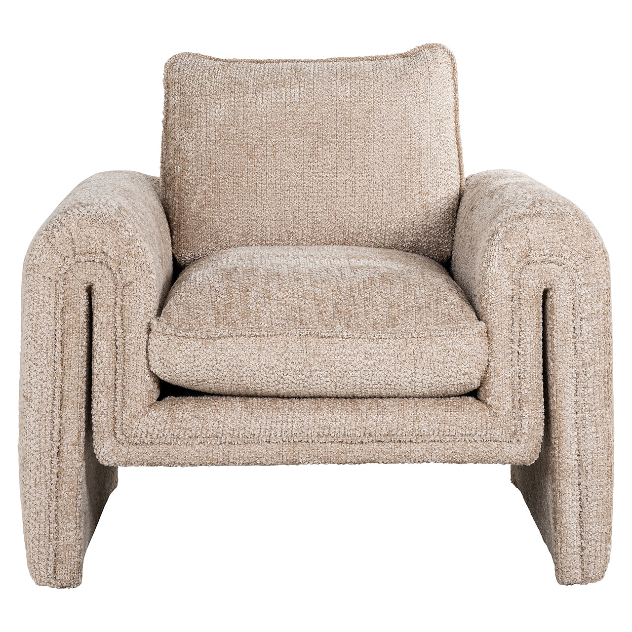 Lounge chair Sandro lovely beige (Be Lovely 170 Beige)