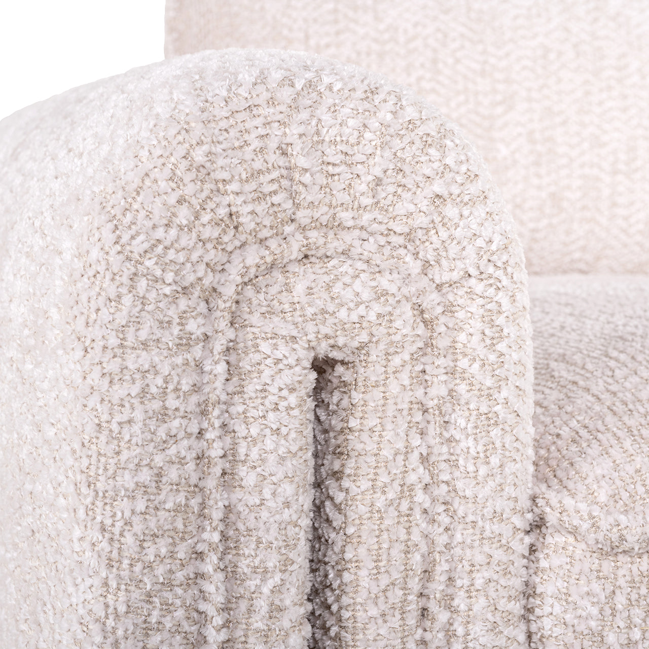 Lounge chair Sandro lovely cream (Be Lovely 11 Cream)