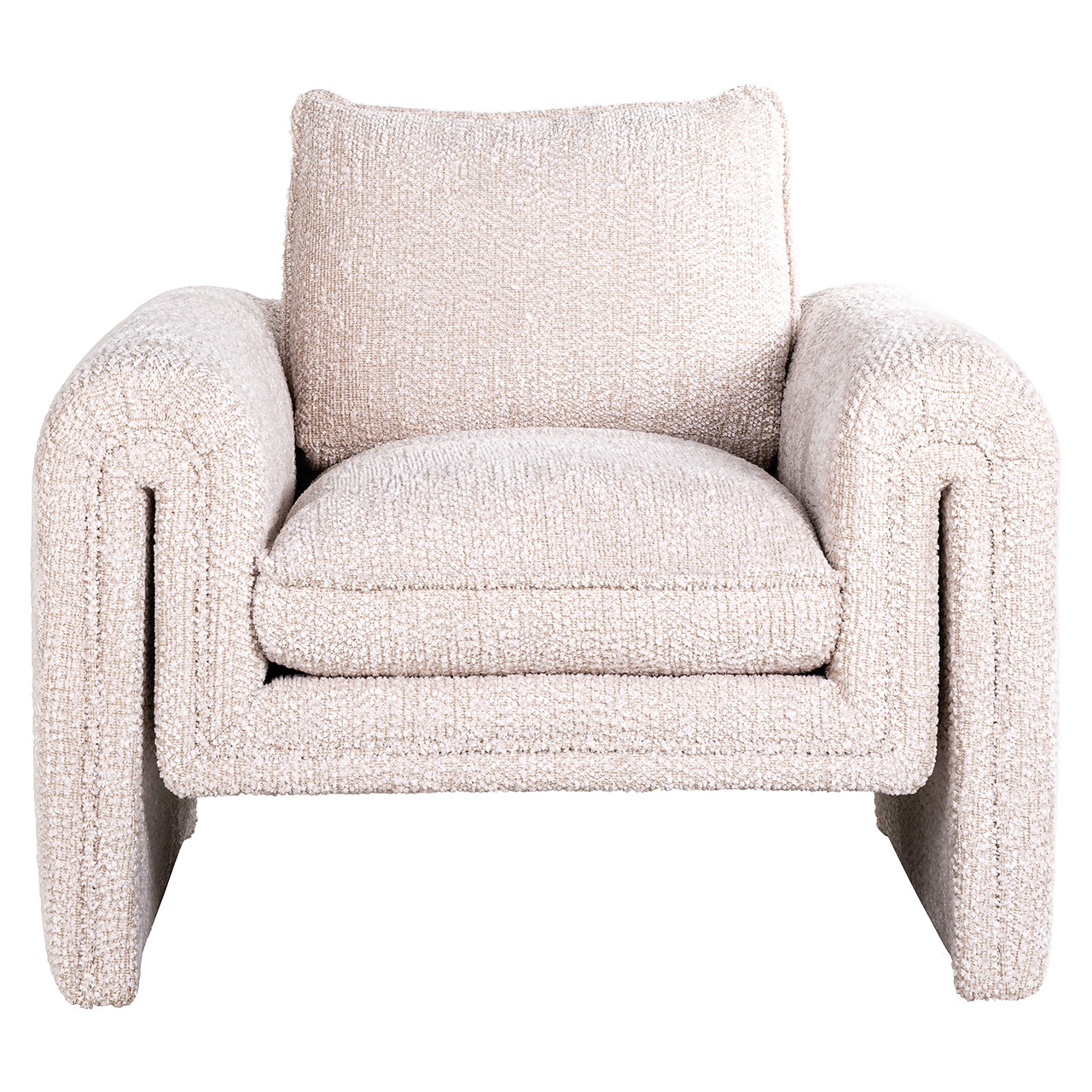 Lounge chair Sandro lovely cream (Be Lovely 11 Cream)