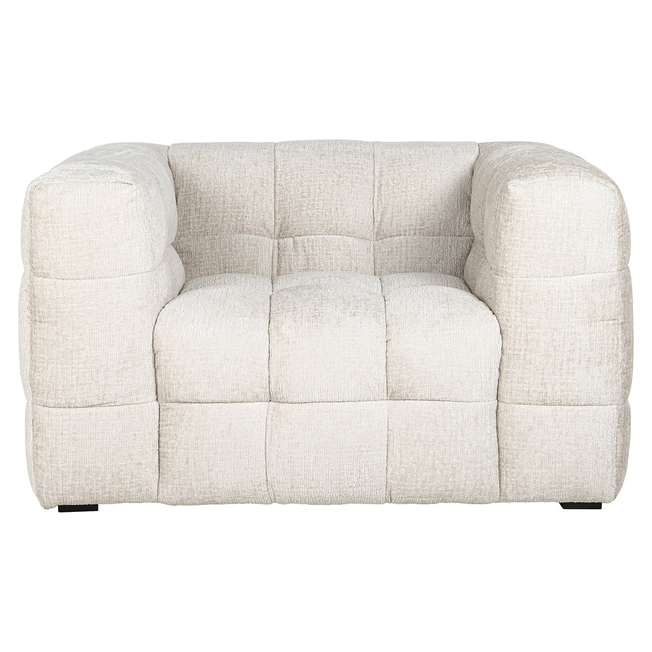 Lounge chair Merrol cream fusion fire retardant (FR-Fusion 02 Cream)
