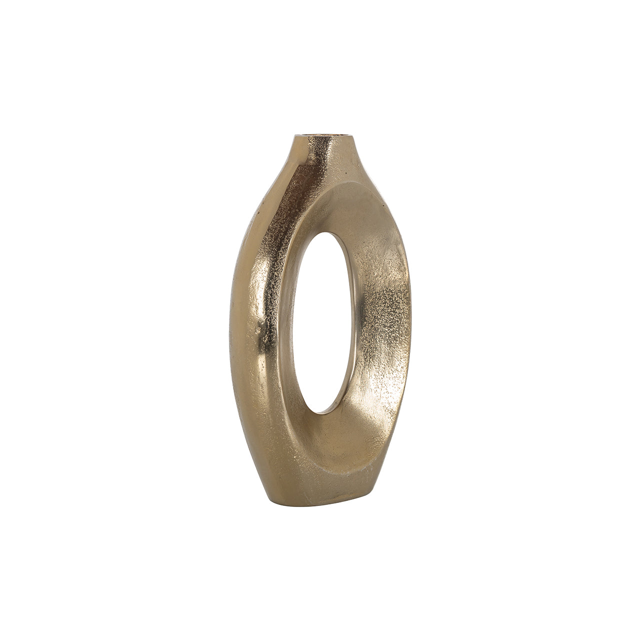 Jarrón Alma pequeño (oro cepillado)
