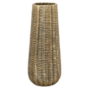 Jarrón Loran pequeño (oro cepillado)